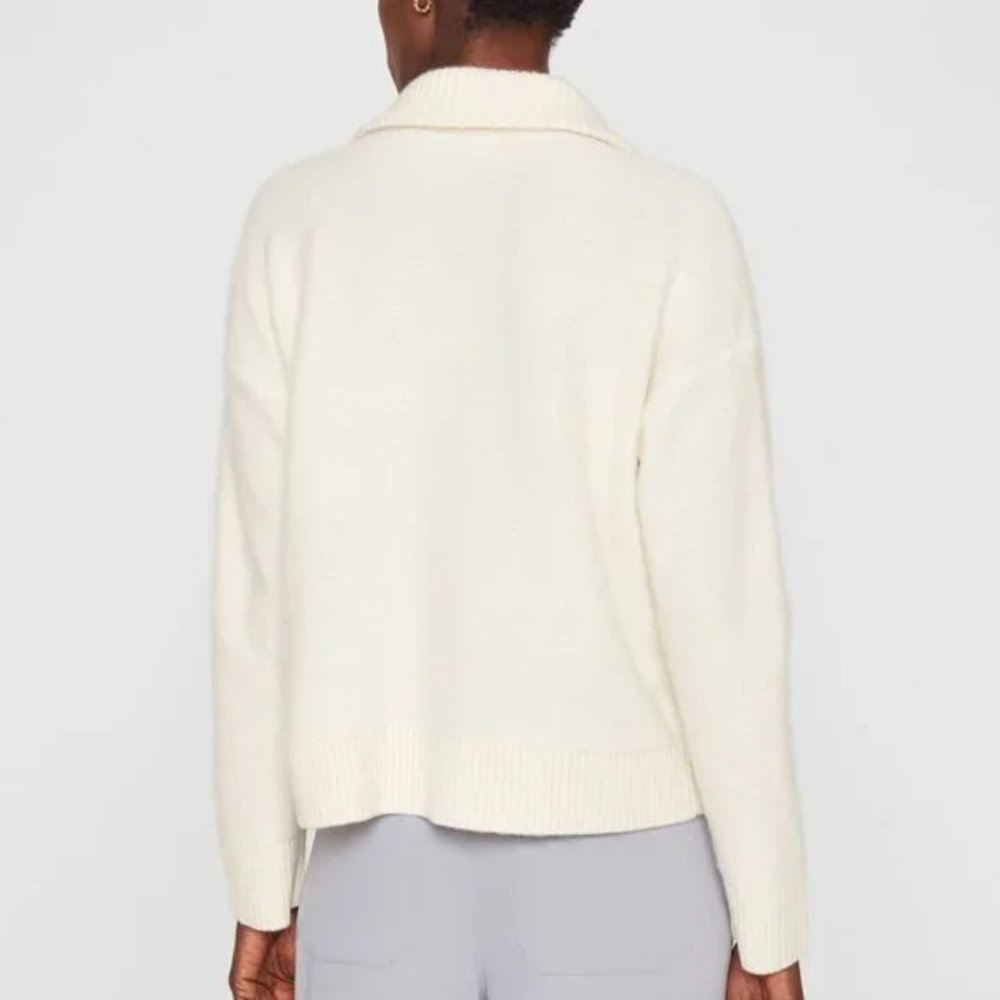 CLUB MONACO | Boiled Cashmere Collar Cardigan - Picture 3 of 7
